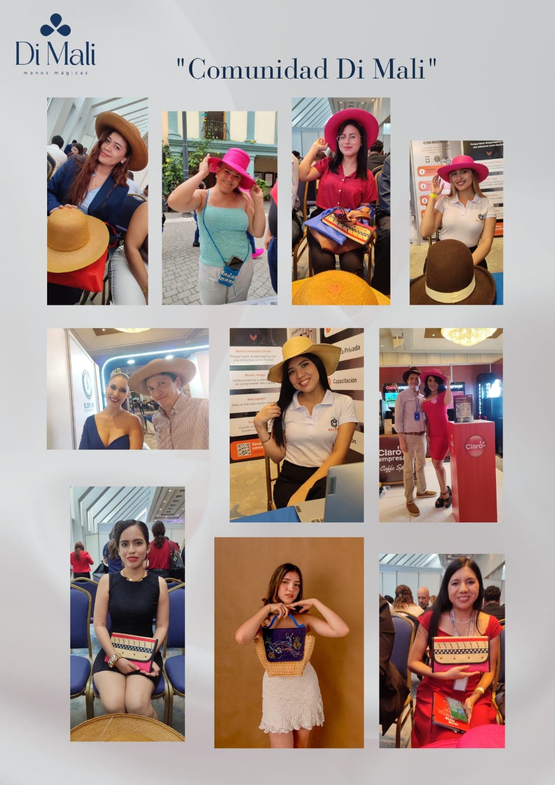 Comunidad Di Mali - Clientes con sombreros